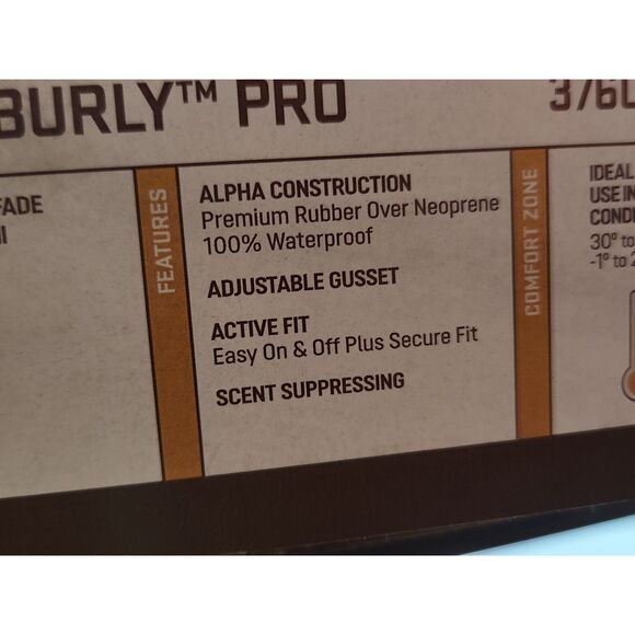 LaCrosse 18" Alphaburly Pro | Scent Suppressing Boots | Men's size 13 - Picture 8 of 14